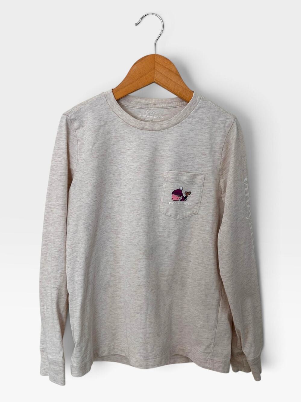 Vineyard Vines Girls’ Fall Long Sleeved Tee, Size 7